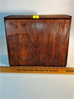 Vintage File Box "1940 John Deere Company" Receipt