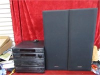 Sony R2500 multiplex stereo. w/speakers.
