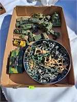 Vintage Army Men and Die Cast