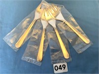 LEONARD SILVER PLATED FORKS-ITALY