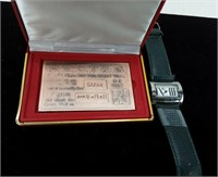 TERNER WATCH / GREAT WALL OF CHINA CERTIFICATE