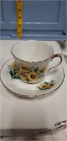Windsor china cup and saucer