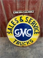 GMC Trucks Sales & Service sign