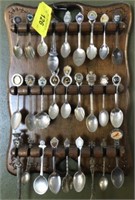 COLLECTOR SPOON AND DISPLAY RACK
