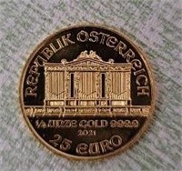 Republic Osterreich ¼-Ounce Gold Coin