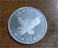 One Ounce Silver Round: Sunshine Mint #2