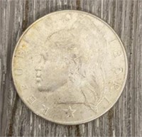 1962 Liberian Big One Dollar Silver Coin