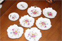 Assorted Small Hand-Painted Plates