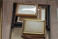 Lot assorted size frames