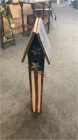 29” T Bird house Americana