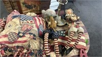 Assorted Americana items (6)