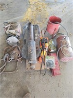 Misc lot, Automotive, saw, air tank