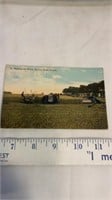 North Dakota Harvesting postcard