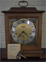 Seth Thomas Mantle Clock w/ Key & Papers - Works