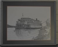 New Orleans Souvenir Steamboat Print - Doyle Vaden