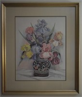 Connie Herlong Signed & Numbered Iris Print