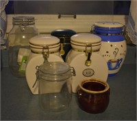 7 pcs. Kitchen Canister Storage Jars