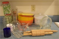 Large Lot of Misc. Kitchenware - Rolling Pins