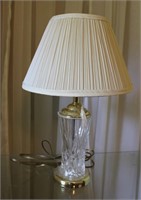 Glass / Crystal Desk / Accent Lamp - Works