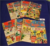 8 pcs. Vintage Reggie & Me Comic Books