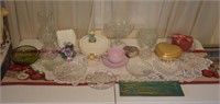 Large Lot of Home Decor - Porcelain, Glass & More
