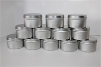 Candle Science 8oz Seamless Tins 12 total