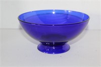 Colbalt Blue Bowl 4 x 8"