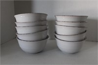 American Atelier Stoneware Bowls  10 total