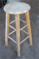 Wooden stool 29" tall