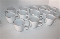 American Atelier Stoneware Cups  12 total