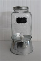 Del Sol 2.15 Gallon Beverage Dispenser with lid an