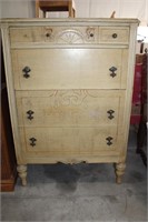 Antique Four Drawer Dresser  49 x 32 x 19