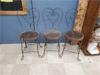 3 Antique Parlor Chairs