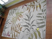 Area rug in Sunroom