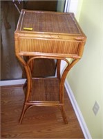 Counter height end table