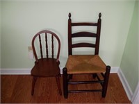 Child wooden chairs - Qty 2
