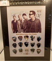 U2 Collector Guitar Pick Set. Includes 15 guitar