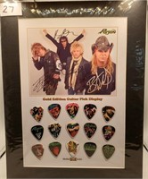 Poison Collector Guitar Pick Set. Includes 15