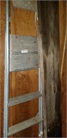 5 ft. Aluminum Step Ladder & 7ft. Wood Board