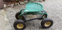 Garden Stool on wheels