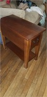 Narrow end table w/ 1 drawer