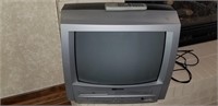 Emerson television w/ DVD & VHS, remote