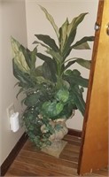 Large Artificial Plant in Vase
