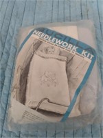 NEEDLEWORK KIT FOR BLANKET