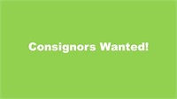 Consignor  Wanted!