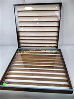 Wood & acrylic display cases (2)