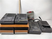 (4) EIKI cassette recorders, Eyewitness Custom