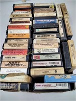8-tracks incl. Dolly Parton, Willie Nelson,