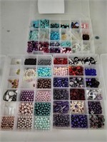 Craft beads including faux pearl and glass in 3