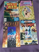 4 Different Comic Books
